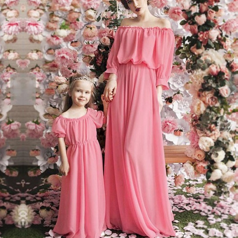 Mommy & me matching dresses